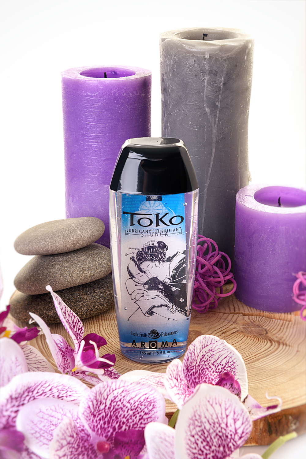 Вкусовой лубрикант Shunga Toko Aroma, экзотик фрукт, 165 мл