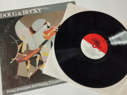 Винтажная виниловая пластинка LP Doug Jernigan And Bucky Pizzarelli Doug and Bucky (USA 1978)