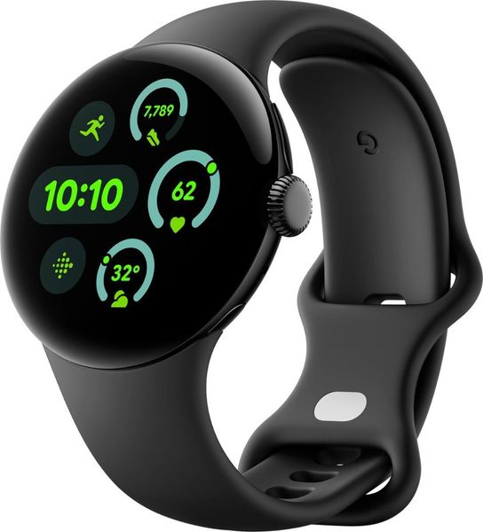 Умные часы Google Pixel Watch 3 41mm Wi-Fi + LTE (Matte Black/Obsidian)