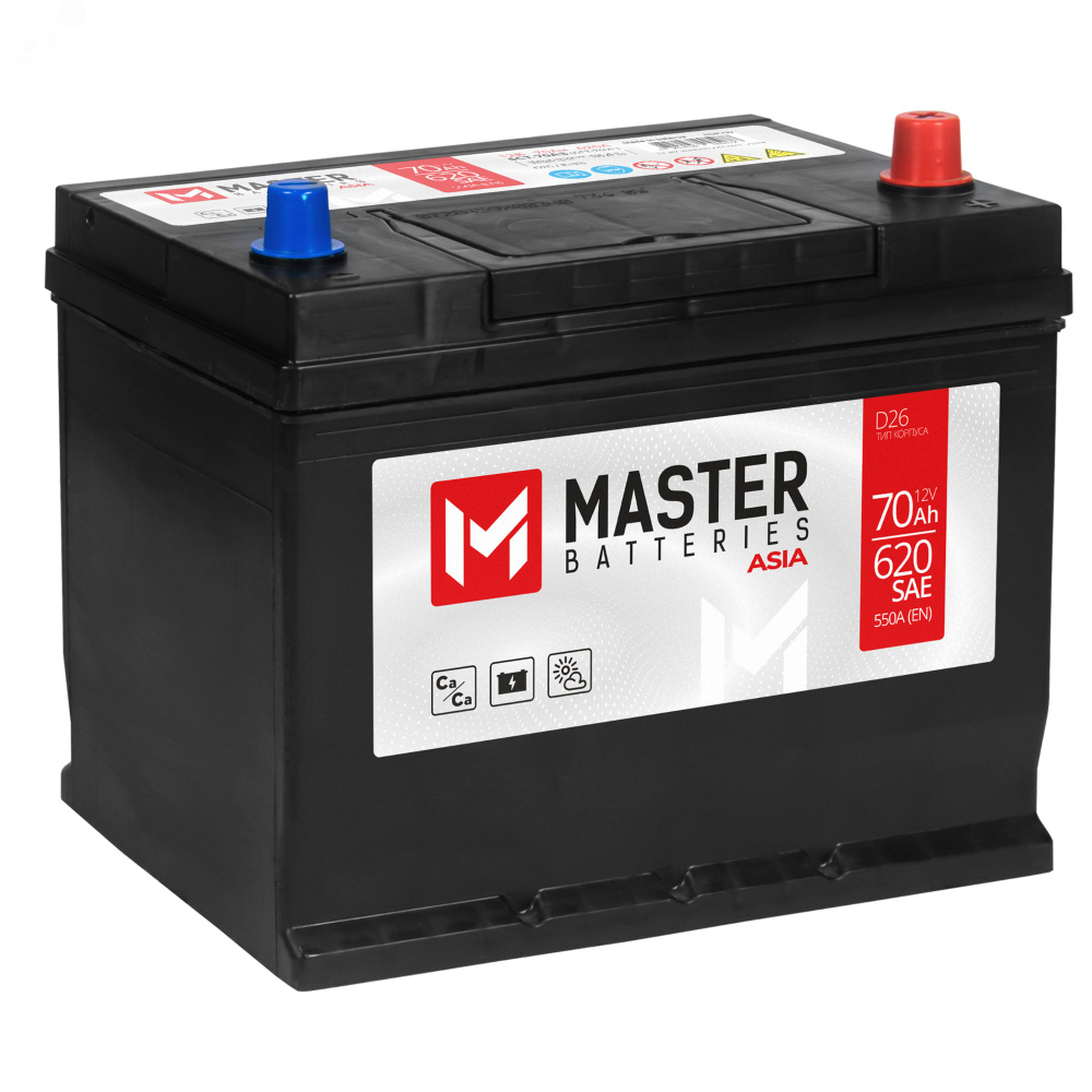 MASTER BATTERIES Asia 70Ah R+