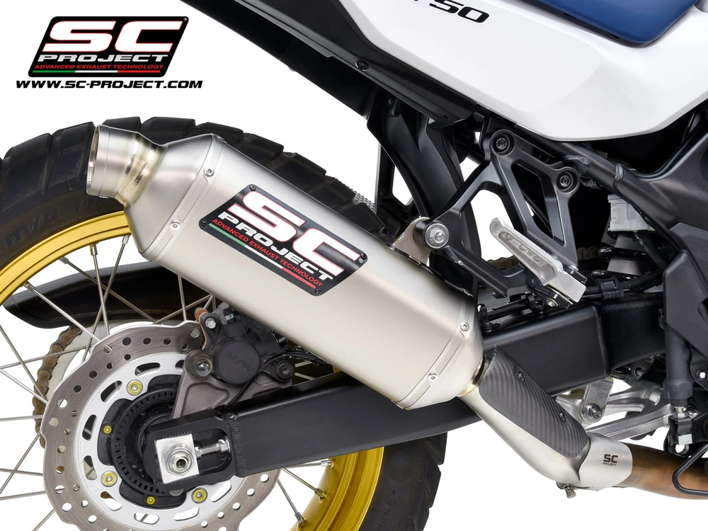 Выхлоп SC-Project Rally Raid titanium