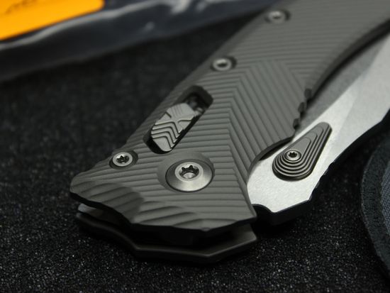 Нож Microtech Amphibian 137RL-10FLNC клинок из стали M390MK, рукоять Aluminum