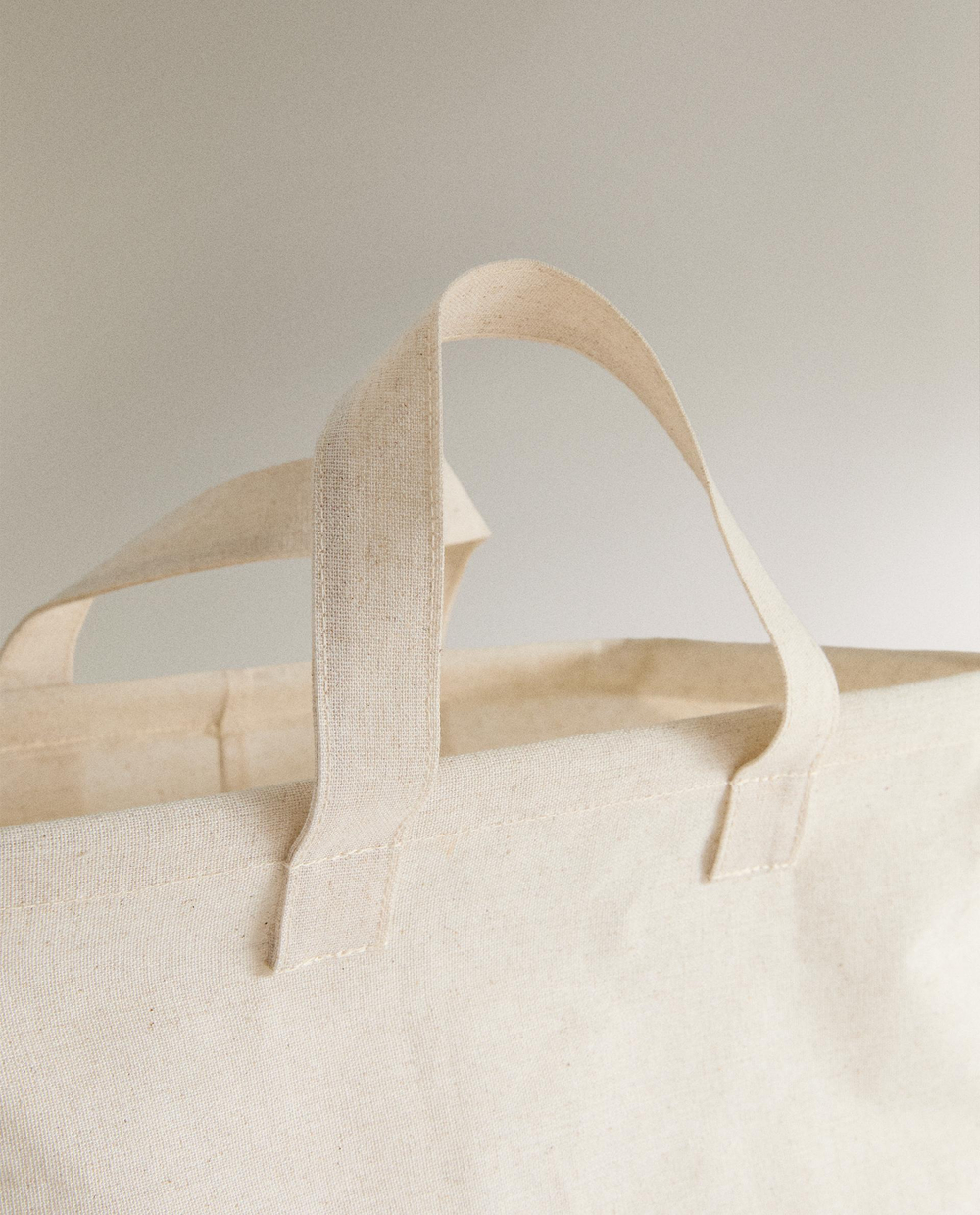Корзина изо льна Zara Home, фото 8