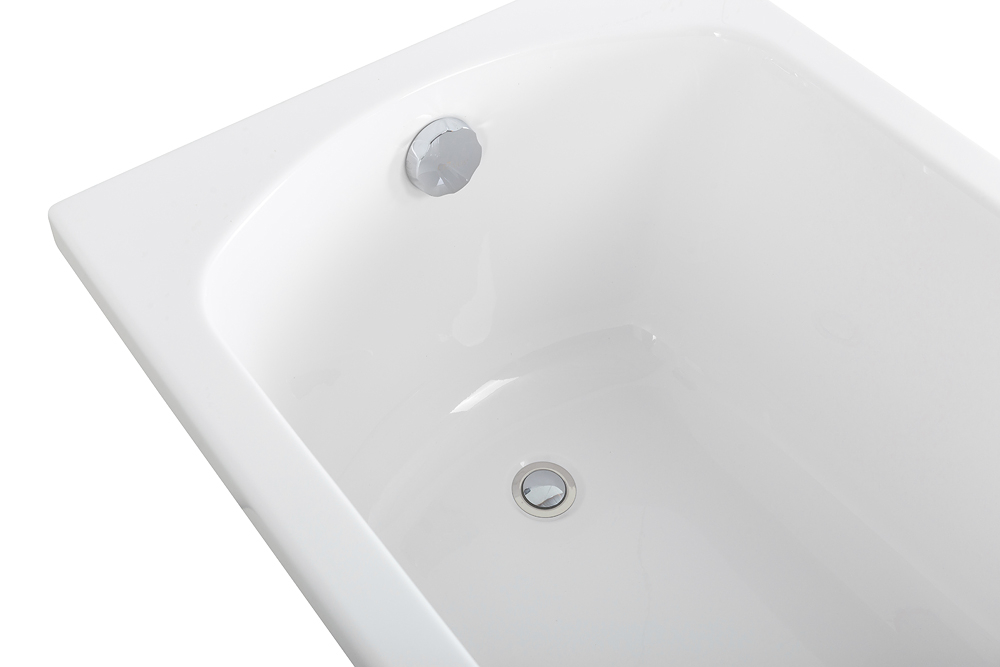 Ванна акриловая Cezares ECO-175-75-41-W37 с металлическим каркасом ECO-175-75-MF-R