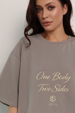 Футболка серая 2SIDES