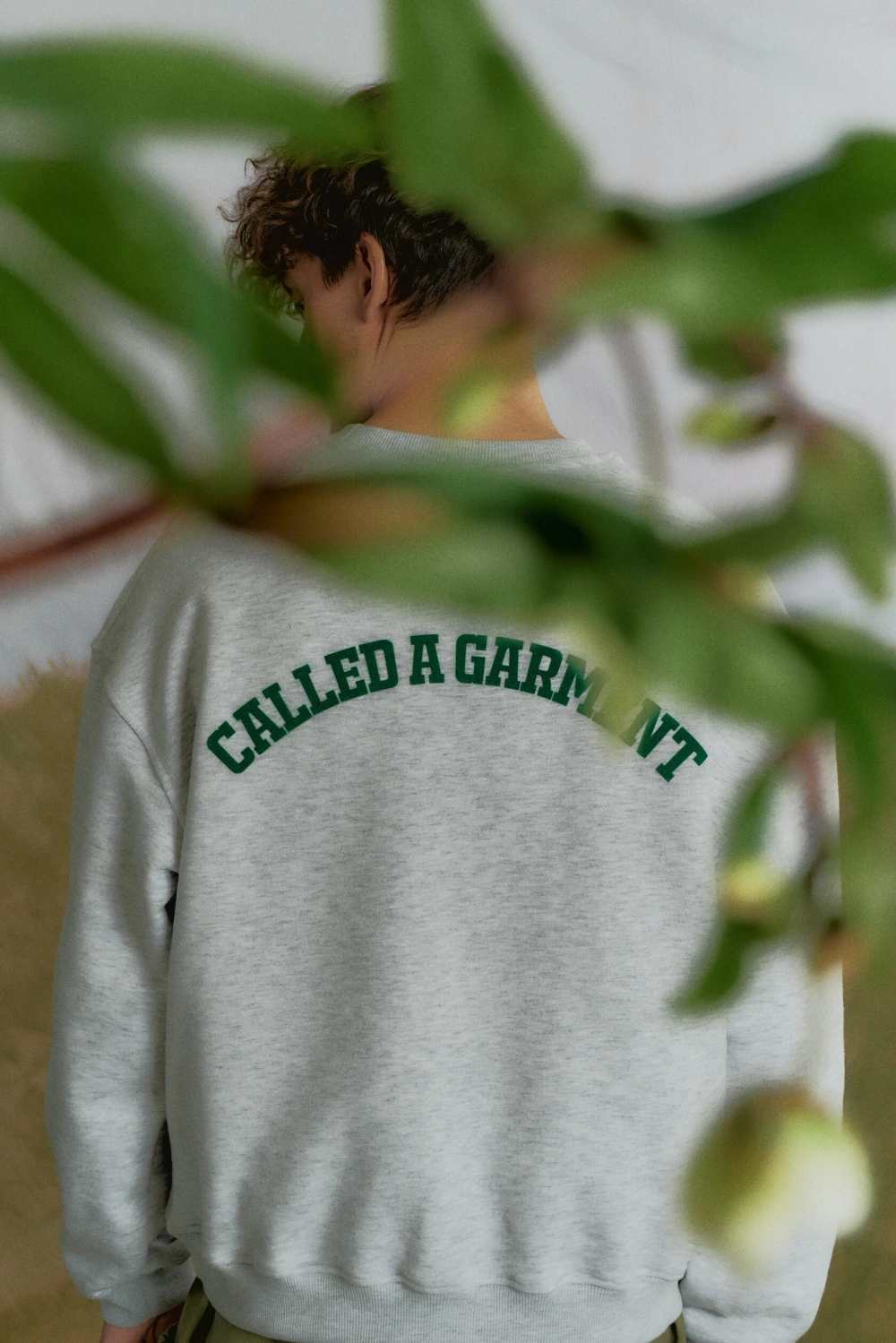 Свитшот Called a Garment Authentic Sweatshirt "Grey Melange"