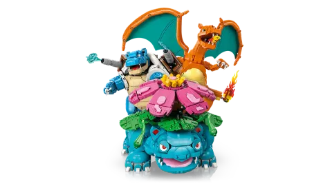 Конструктор LEGO Pokemon 72153 Venusaur, Charizard and Blastoise