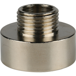 Переходник, ВР/НР никелированная      1"х1/2"