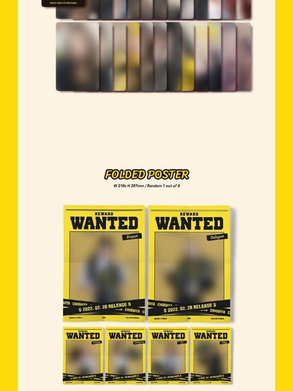 Альбом ROCKET PUNCH - YELLOW PUNCH 4th Mini Album
