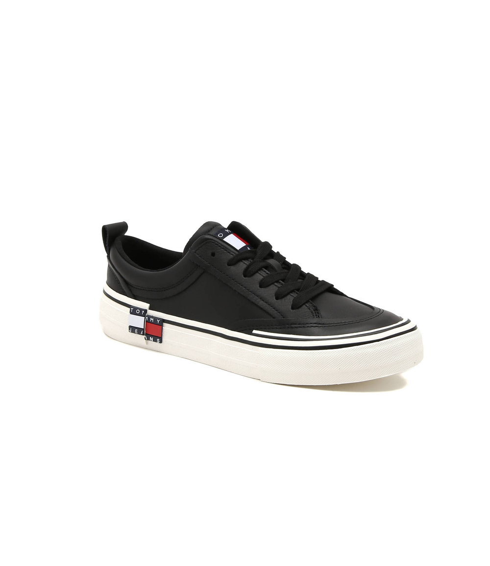 Кожаные кроссовки decon skater Tommy Jeans - черный(EM0EM00984)