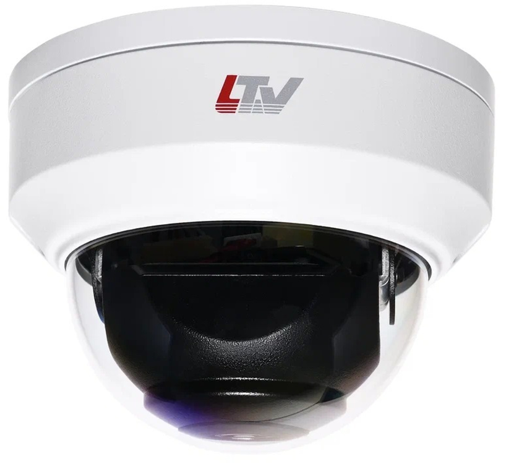 LTV-1CND20-F40 Видеокамера уличная, купольная, объектив FIX 4.0, 2 Мп, ИК 30 м