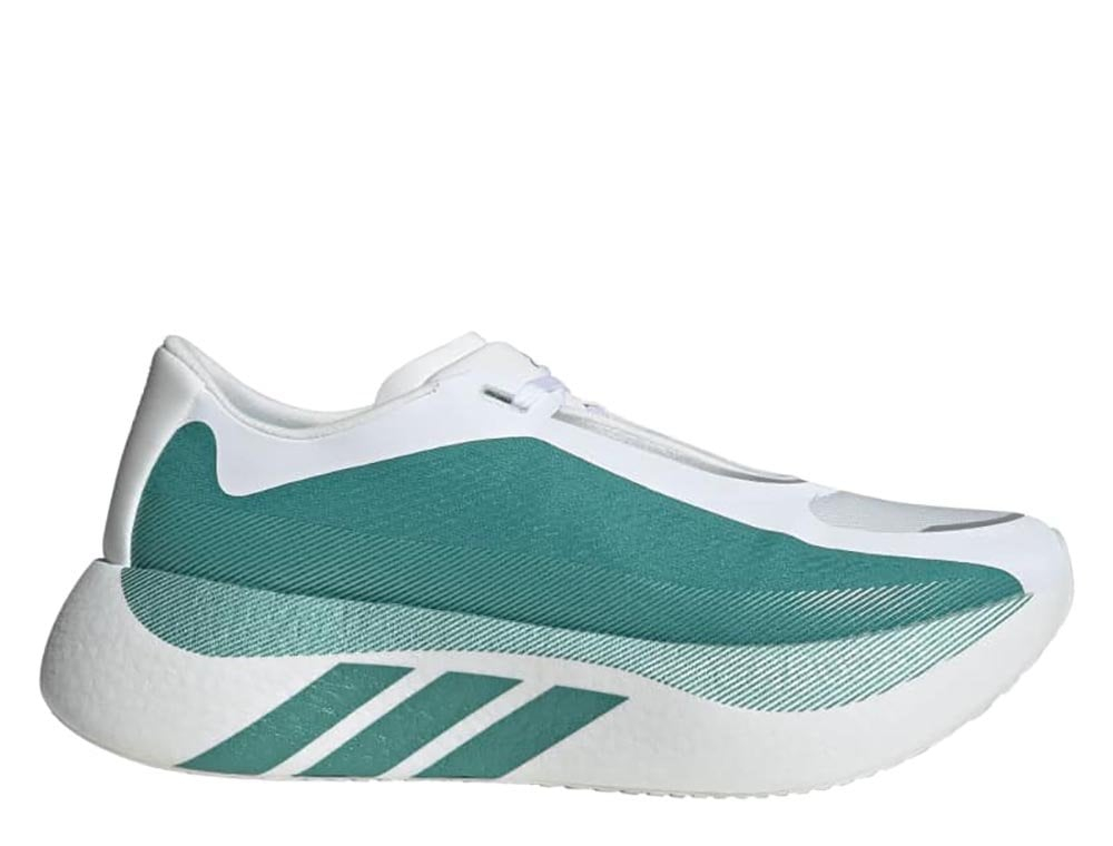 Мужские беговые кроссовки adidas Hyperboost Edge M бело-зеленые