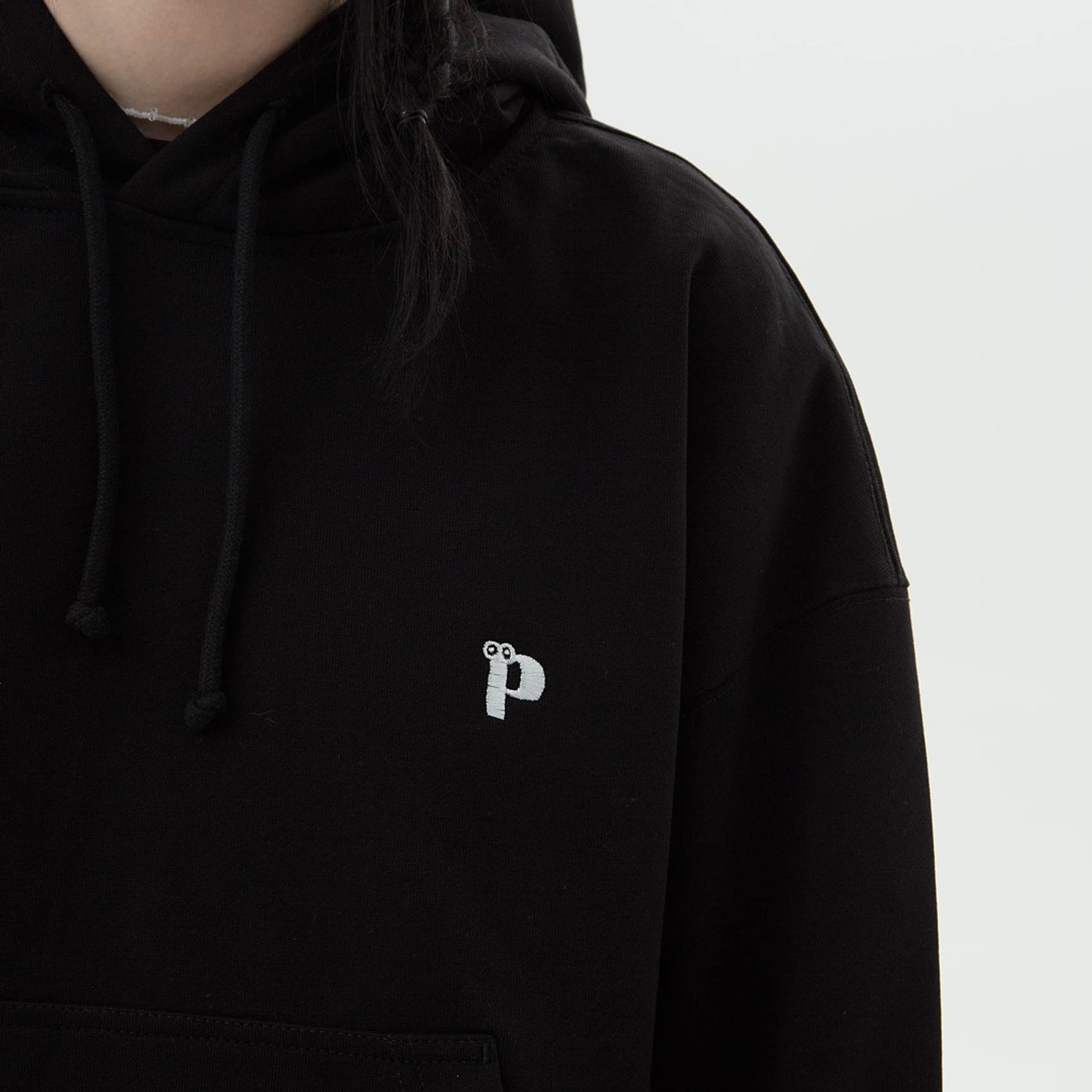 Худи Postaments P Logo LW (black) артикул: - купить в магазине Дайс