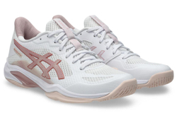 Женские кроссовки для бадминтона/сквоша Asics Blade FF 2 — white/morganite