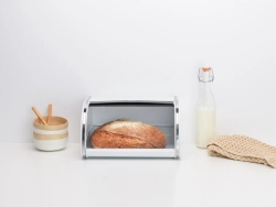 Brabantia Хлебница Roll Top средняя белая 306044