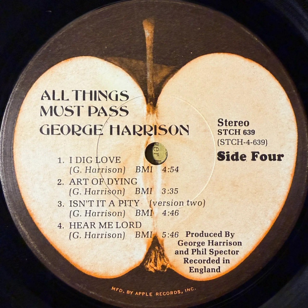 George Harrison ‎– All Things Must Pass 3LP (США 1970г.)Т