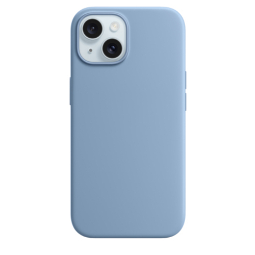 Силиконовый чехол с поддержкой MagSafe Apple Silicone Case для iPhone 15