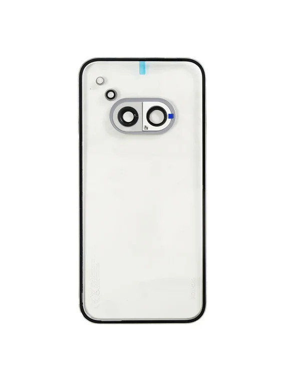 Задняя крышка для Nothing Phone (2a) со стеклом камеры, серая / молочная (Grey / Milk)