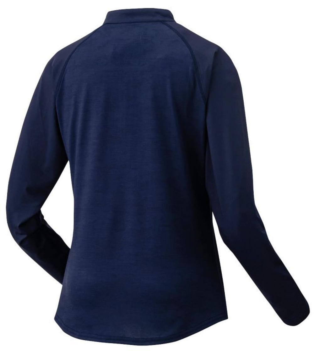 Женская футболка теннисная (dł. Рукава) Yonex T-Shirt Ladies RG Long Sleeve - navy blue