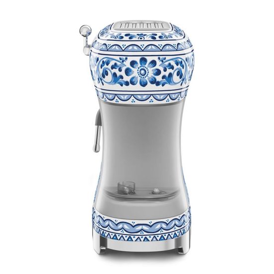 Кофемашина-эспрессо Smeg ECF02DGBEU , Декорированный / Специальный