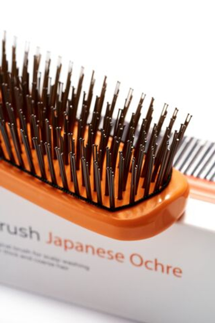 Расческа Majestic Scalp Brush японская охра