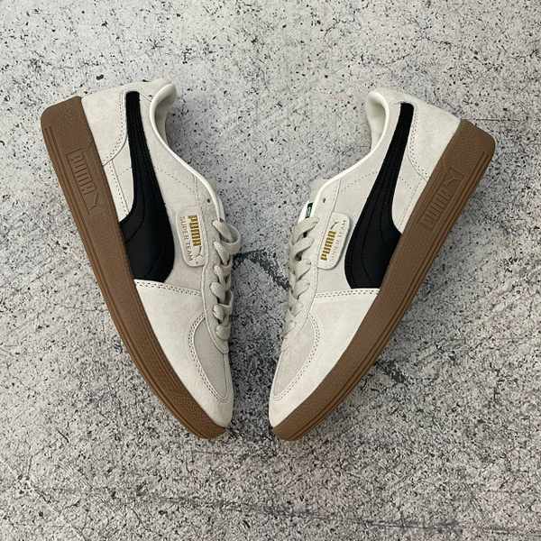 Кроссовки Puma Super Team cream grey/black