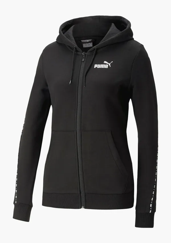 Толстовка женская PUMA PUMA POWER Tape Full-Zip Hoodie TR