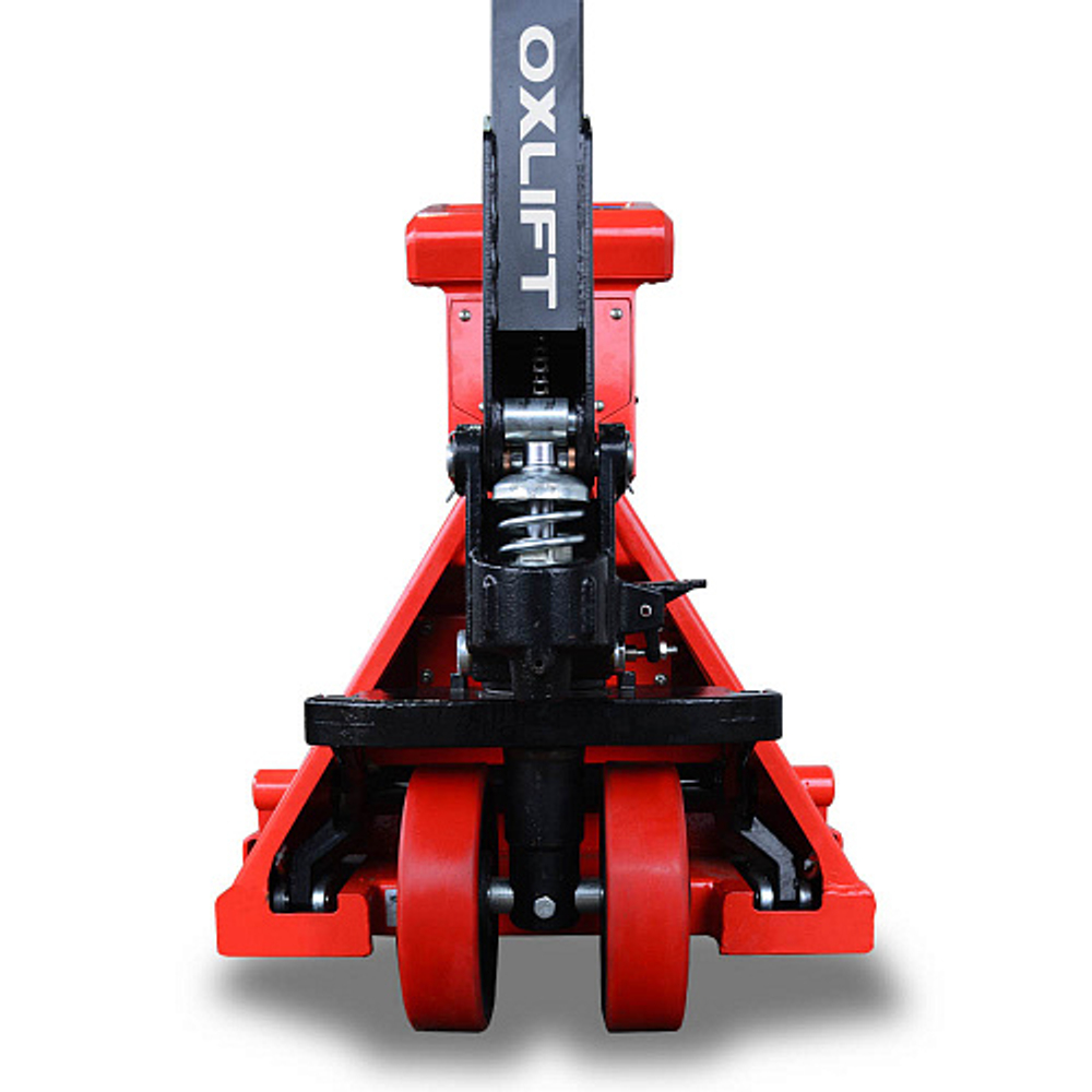 Тележка гидравлическая OXLIFT OX20-ESR (г/п 2,0 т, L=1150 мм) с весами