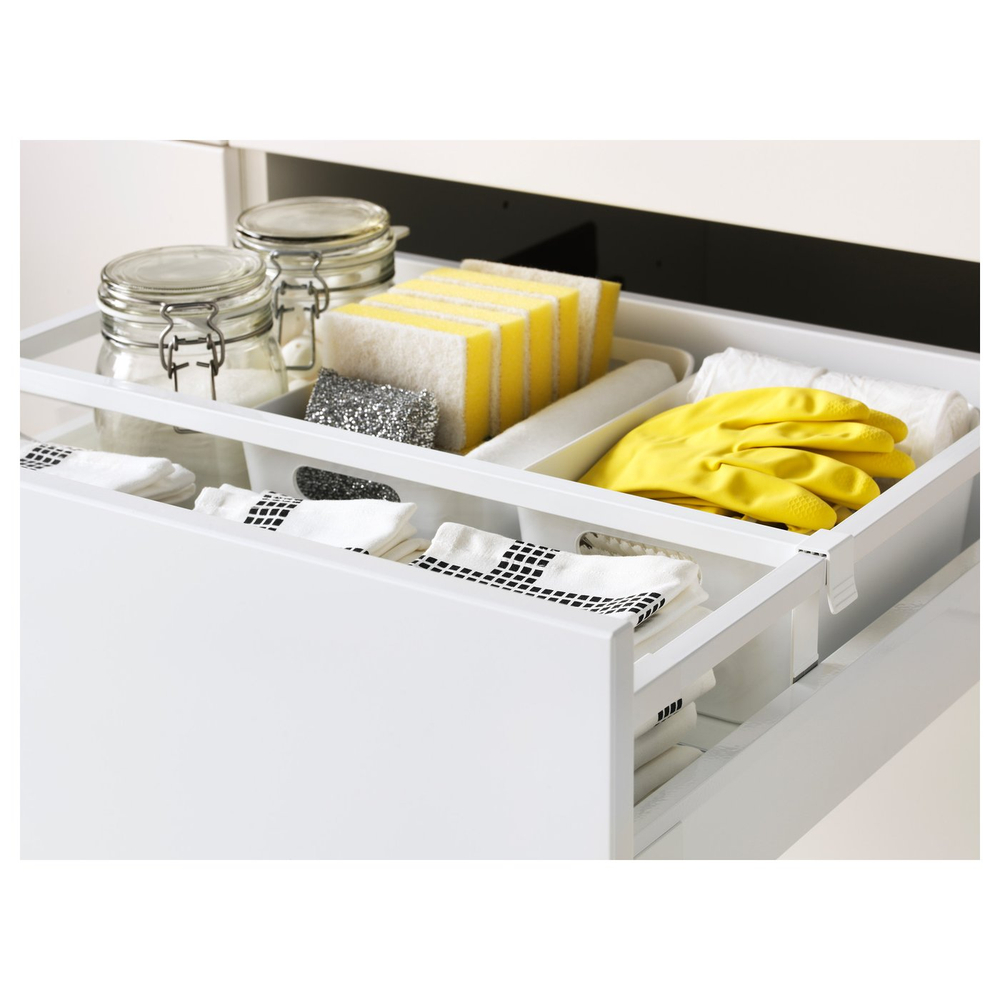 IKEA MAXIMERA  (ИКЕА МАКСИМЕРА)  -  Ящик, средний - белый 60x60 см