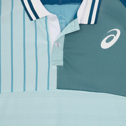 Мужское теннисное поло Asics Match Polo - Бирюзовый