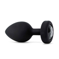 b-Vibe Vibrating Jewel Plug XXL - Анальная вибропробка