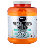 NOW Foods, Sports, изолят сывороточного протеина, сливочная ваниль, 2268 г (5 фунтов)