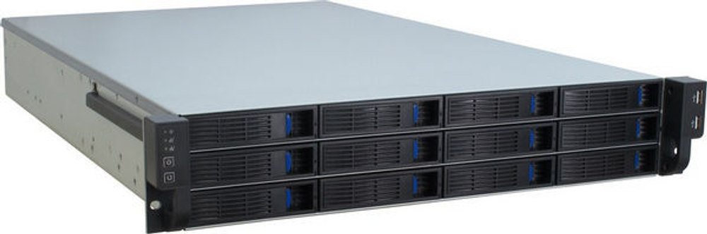 Корпус серверный 2U Procase ES212-SATA3-B-0