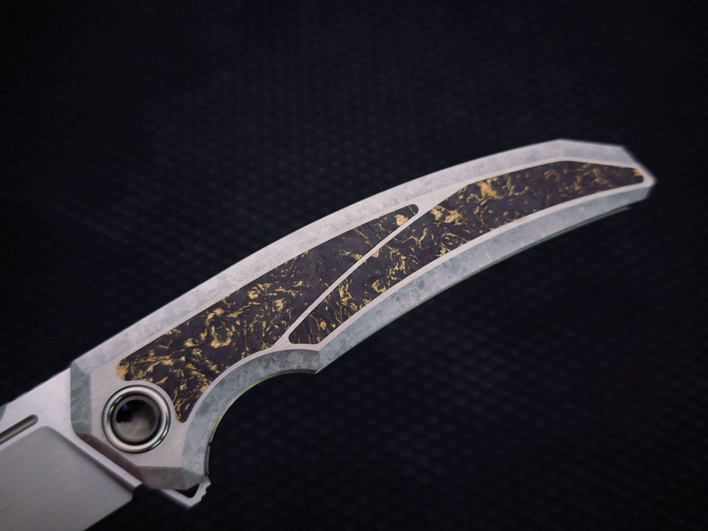 Складной нож Espada [Tmax Satin CrystalTi Gold Carbon]