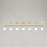 Pendant design lamp Row by Atelier Areti