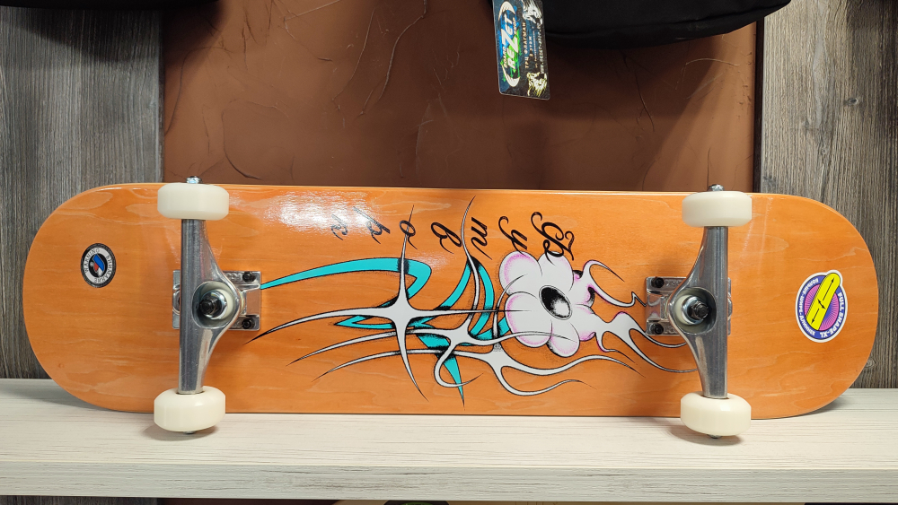 Скейт в сборе Footwork Progress Игла Оранжевый Full Shape XL (8.125 x 32.25)