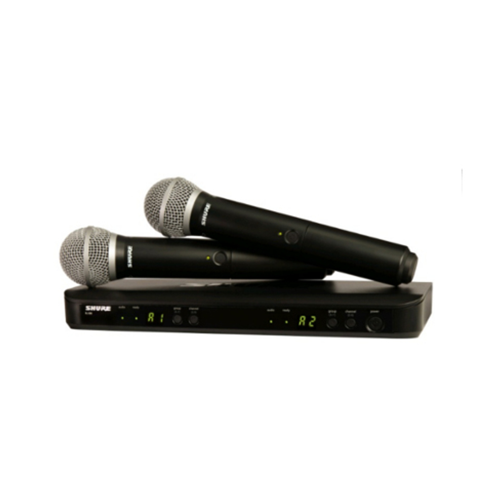 Original BLX288E/PG58-M17 двухканальная радиосистема Shure