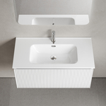 Тумба подвесная Sancos Snob R 1.0 с одним ящиком 890х445х406, Bianco, SNR1.090W, арт. SNR1.090W