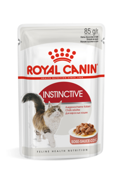 Влажный корм Royal Canin Instinctive для взрослых кошек, в соусе, 85 г