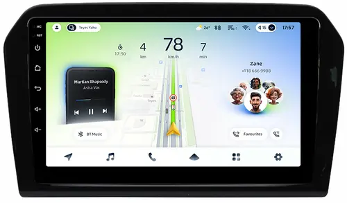 Магнитола для Jetta VA3 2019+ - Teyes CC4L-DTS монитор 9" IPS, Android 14, Быстрая, Snapdragon 662, CarPlay, 4G SIM-слот