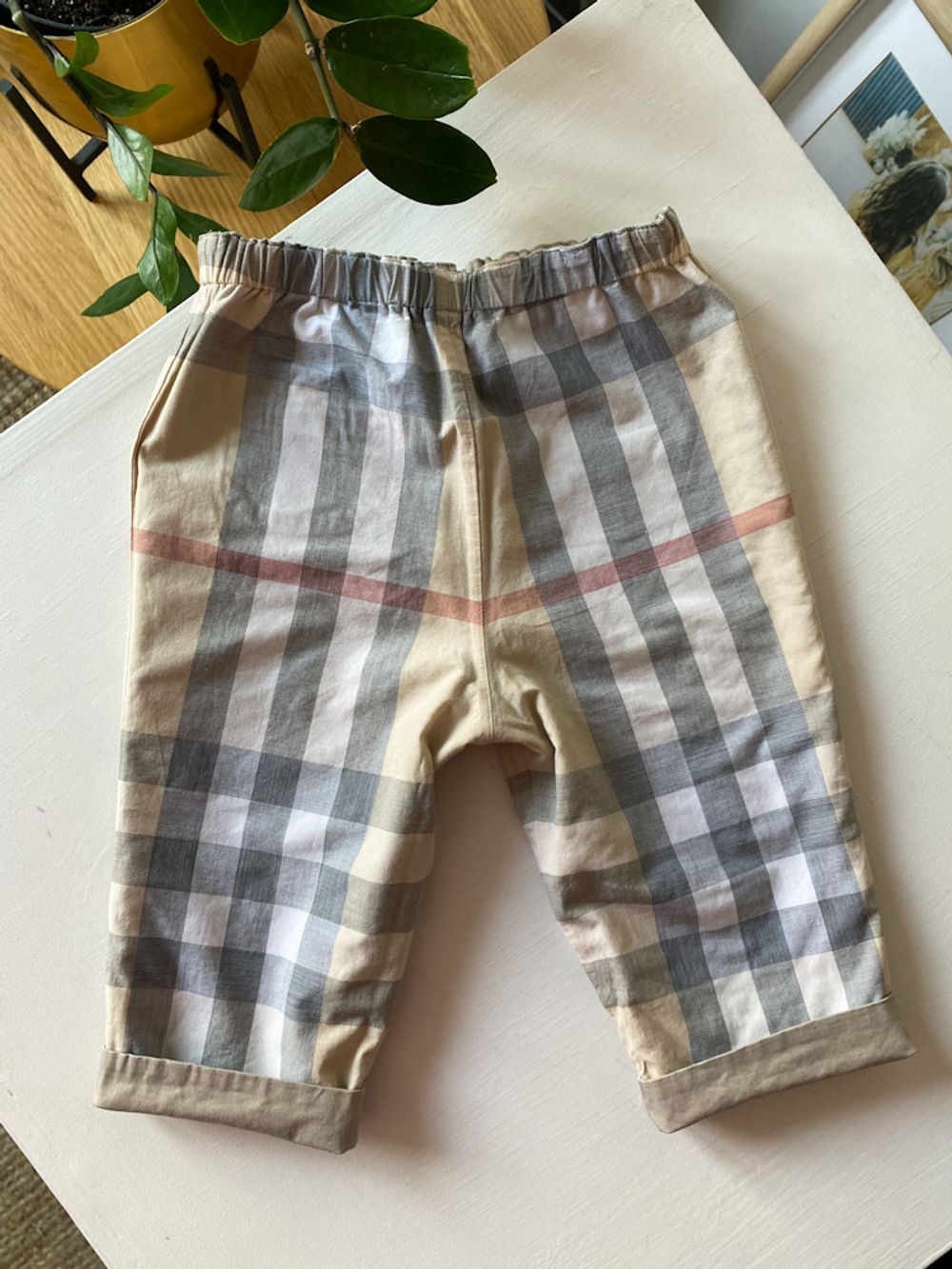 Новые хлопковые брюки Burberry, 74