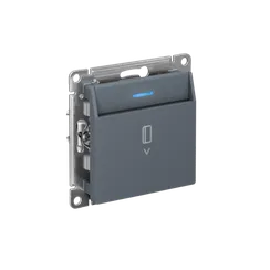 Выключатель карточный с подсветкой, без задержки отключения Systeme Electric AtlasDesign Грифель ATN000714