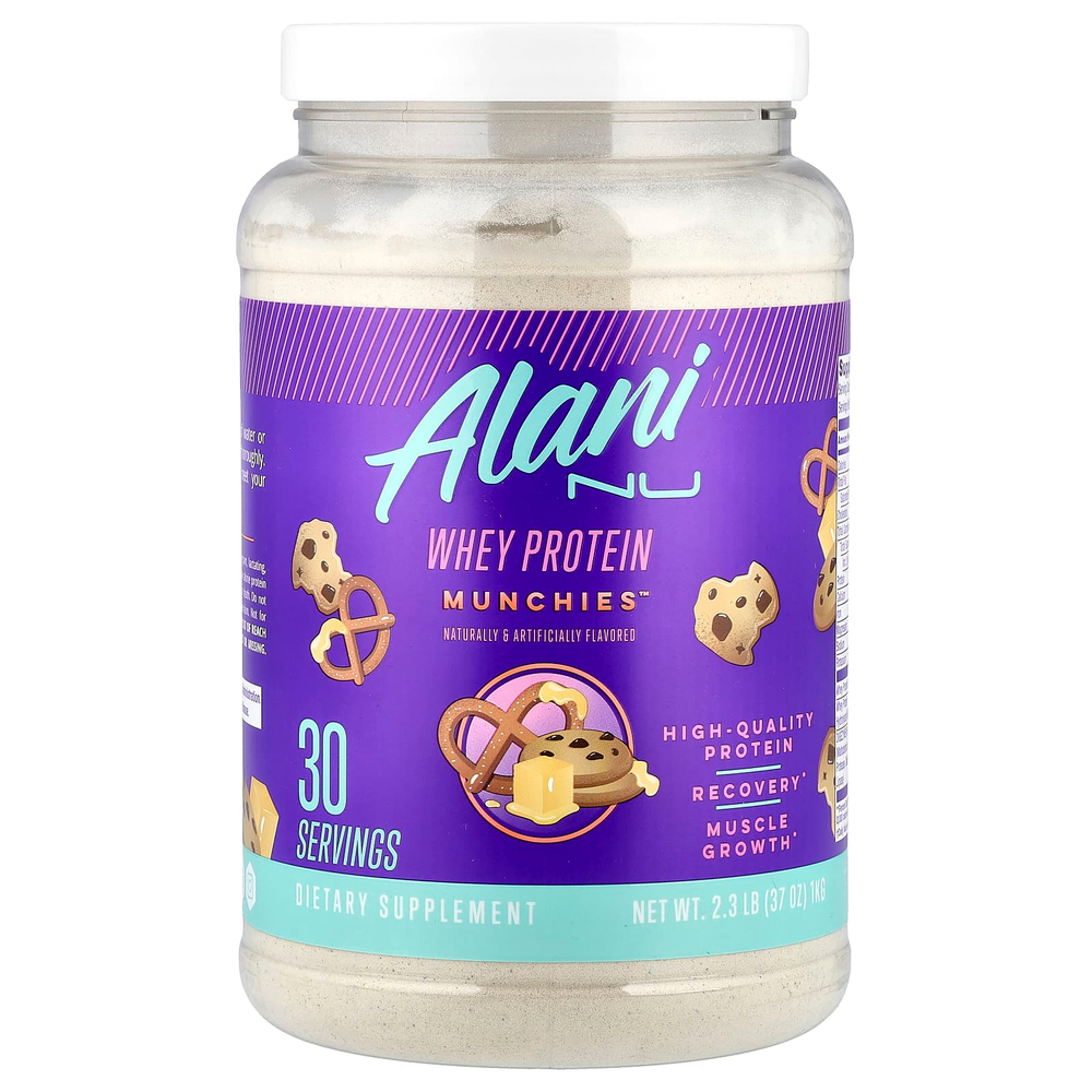 Alani Nu, сывороточный протеин, Munchies™, 1 кг (2,3 фунта)