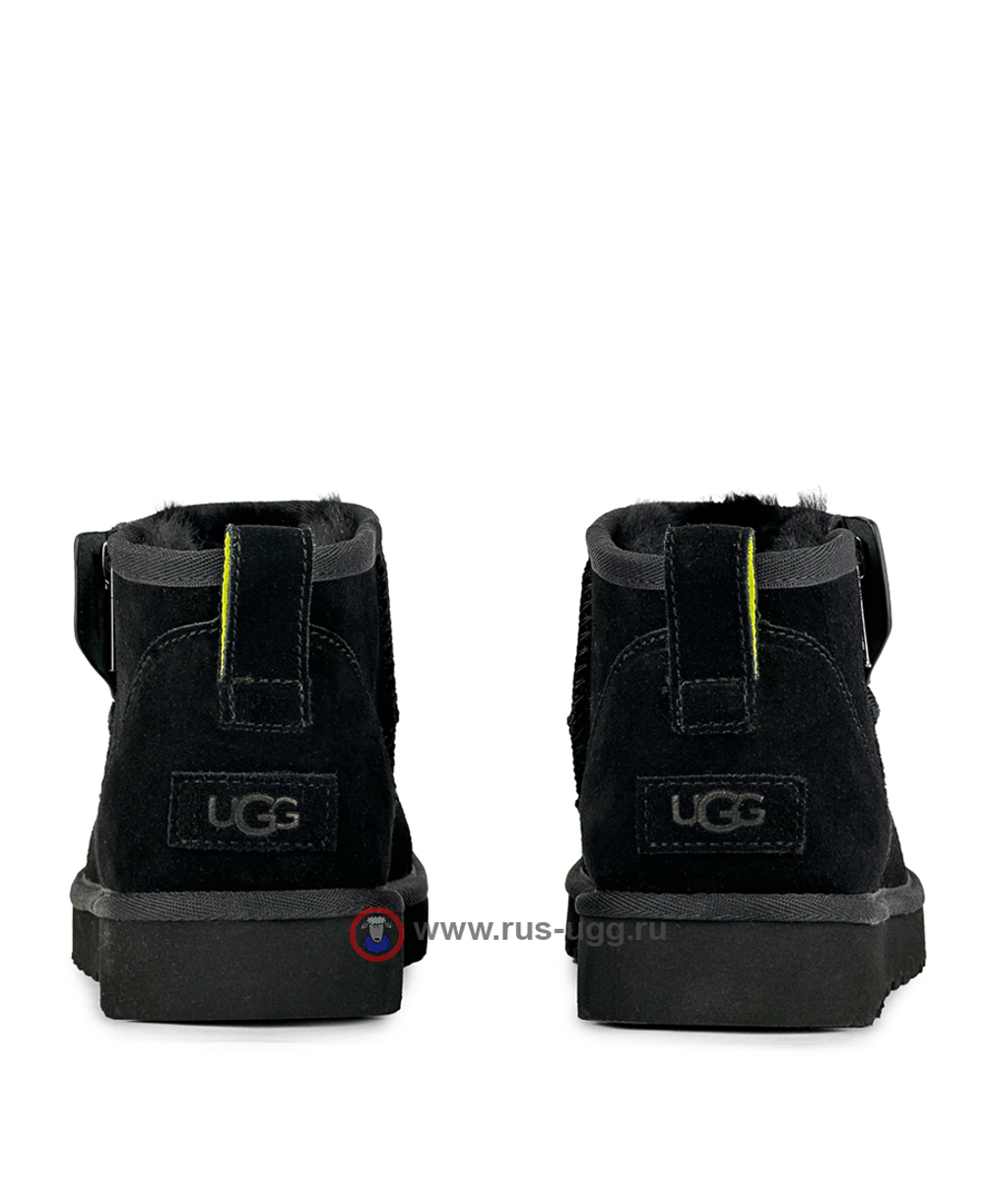 MEN'S CLASSIC ULTRA MINI ZIP BOOT Black