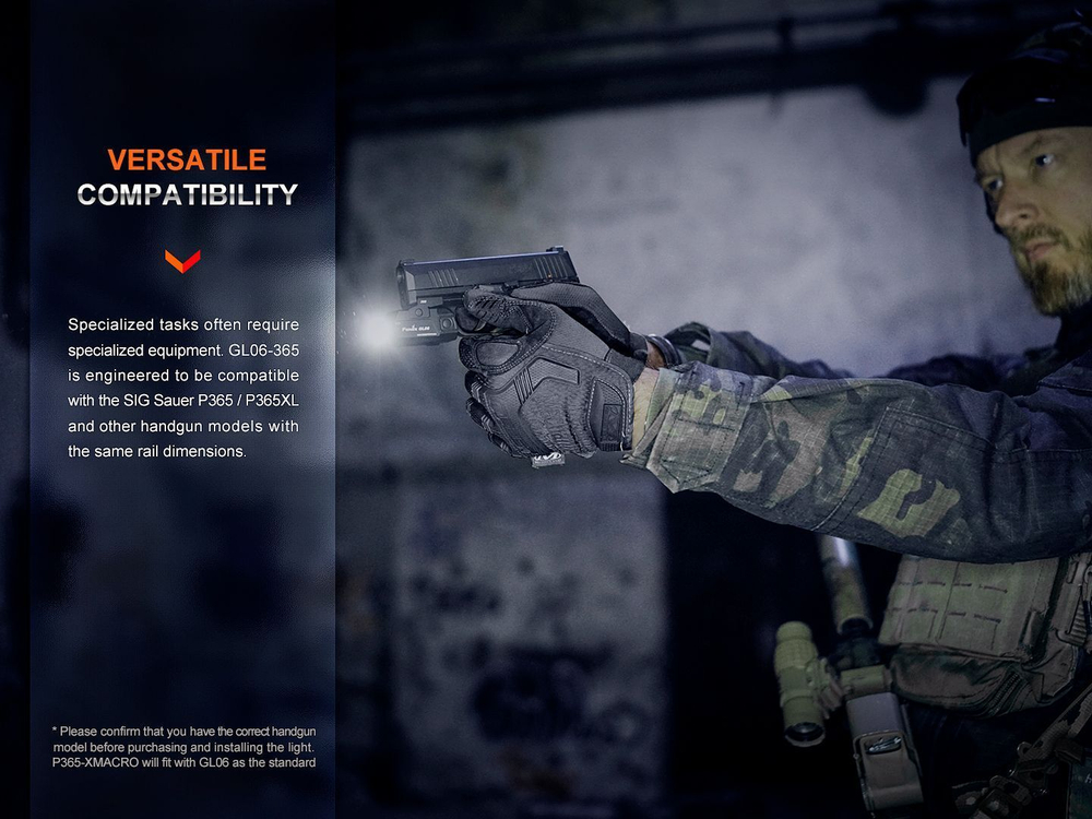 Фонарь Fenix - GL06 - Picatinny Glock