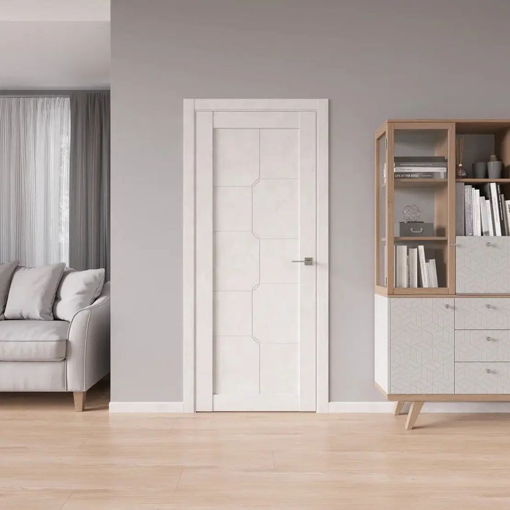 ДВЕРИ WestStyle  NR1  Prime 10  Бетон Смоки ДГ