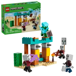 Конструктор LEGO Minecraft 21267 Сельский патруль в пустыне