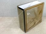 Торцевой элемент для стеклоблока, 187x72x4 - Зеркало бронзовый