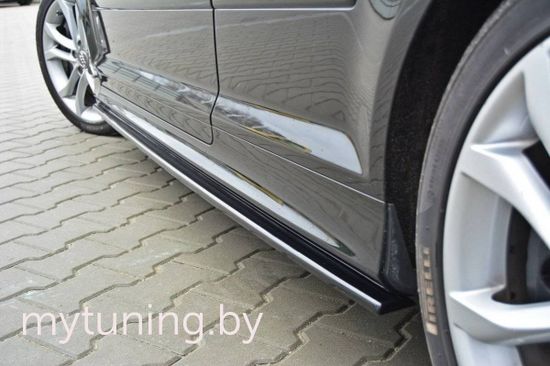 Комплект накладок на пороги для AUDI S3 8P (06-08)