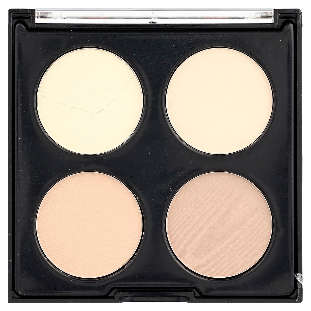 L.A. Colors, Sculpt + Contour, палитра для контурирования из 4 оттенков, CPF638 Shape It Up, 14 г (0,49 унции)